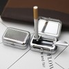 VOVCIG Upgrade Portable Pocket Ashtray Windproof Ashtray with Lid Stainless
