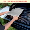 Upgrades Half Griddle for Ninja FlexFlame Grills, Stainless Steel Sizzle