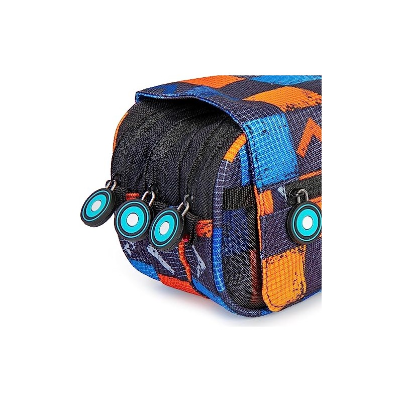 Grafoplás Match School Bag with Three Compartments, Unisex, Children, Printed,