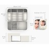 Joseph Joseph 75005 Viva Makeup Cosmetic Storage Organizer with Drawer,