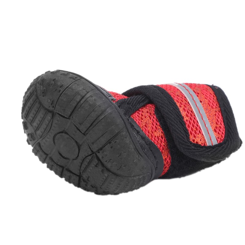 Pet Shoes Adjustable AntiSlip Outdoor Dog Boots for Small Medium