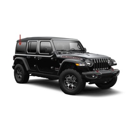Passenger Right Side Quarter Window Quarter Glass Compatible with Jeep Wrangler 2018-2025 4 Door Models