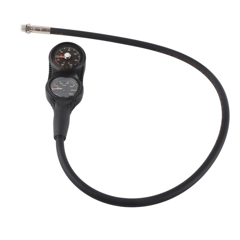 Professional Scuba Diving 2 Gauges Pressure Gauge Dive Digital Depth