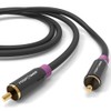 FosPower Subwoofer Cable (15 FT) RCA to RCA Audio Stereo