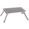 Wide Folding Step Stool, EasyComforts, Silver