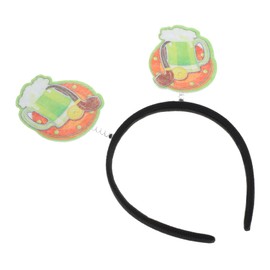 Healeved St Patricks Headband Fun Festival Accessory Comfortable Felt Design for Parties Photo Booth Props Versatile St Patrick Day Decoration