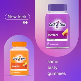 One A Day One A Day Women's Multivitamin Gummies - Daily Gummy Vitamins For Women With Vitamins A, C, D And Zinc To Support Immune Function, Biotin For Healthy Hair, Skin And Nails, And More, 130 Gummies