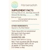 HerbEra Horseradish B60 Alcohol-Free Herbal Extract Tincture, Horseradish (Armoracia rusticana)