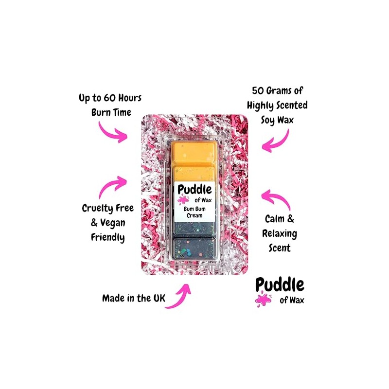 Puddle of Wax - Bum Bum Cream Soy Wax Melt