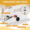 MEESOGA Mini Electric Hand Sewing Machine, Mini Sewing Machine, Portable
