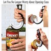 J-Shaped Can Opener Tool – Easy Jar, Lid, Bottle &