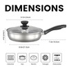 MARSKITOP Egg Poacher, Poached Eggs Cooker, Stainless Steel Egg Poaching