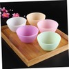 FOMIYES 6pcs Mask Bowl Masks Tint Remover Tableware Mixing Bowls