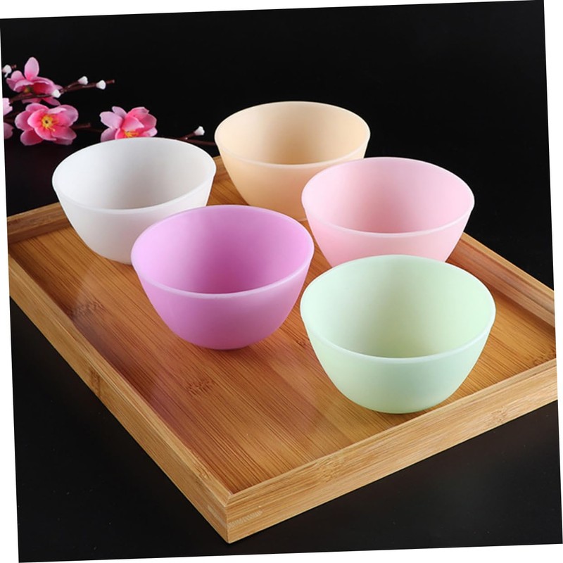 FOMIYES 6pcs Mask Bowl Masks Tint Remover Tableware Mixing Bowls