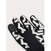 Oakley Mens Factory Pilot Core Glove, Black/White Logo, X-Large