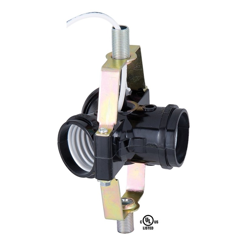 B&P Lamp 3-Light Socket Edison Base Cluster