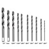 Lyshujli 22Pcs Self Centering Drill Bit Set with Replacement Twist