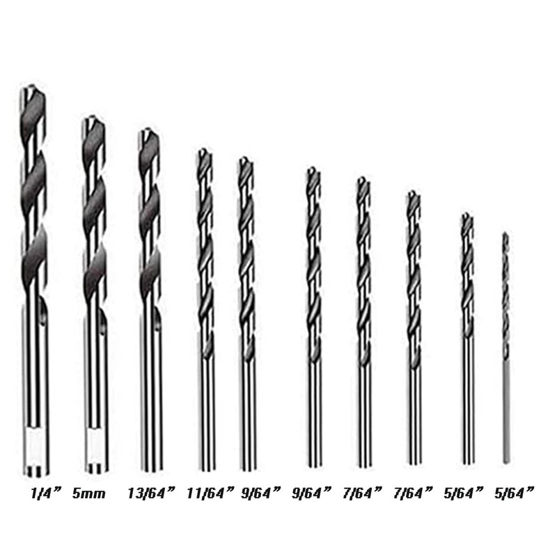 Lyshujli 22Pcs Self Centering Drill Bit Set with Replacement Twist