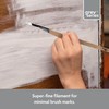 Axus Decor Angled Fitch Paint Brush (Grey Series) - 6mm
