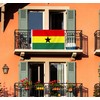 3×5 FT Ghana Flag, Large 75D Ghanaian National Outdoor Banner,Decor