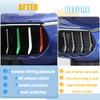 LLKUANG Front Grill Decoration Strips Trim Compatible with Maserati Levante