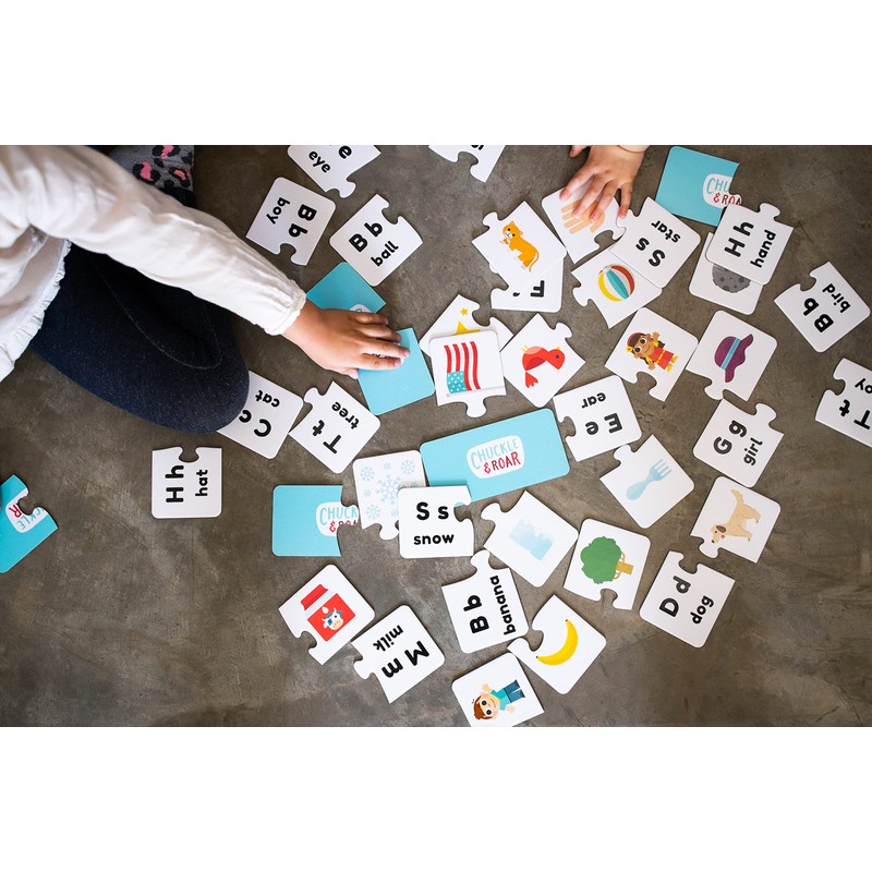 Chuckle & Roar - Matching First Words Puzzle - Big