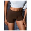 MakeMeChic Women's Elastic High Waisted Biker Shorts Spandex Skinny Sporty
