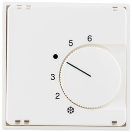 REV Optima 0221890106 Cover for Heating Controller (Change Contact), Thermostat Control Panel, Matt White