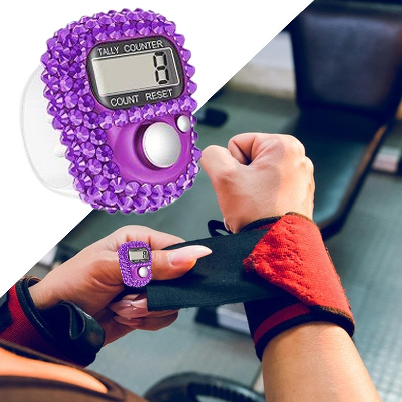 Electronic Finger Counter - LCD Display Counting Clicker | Resettable