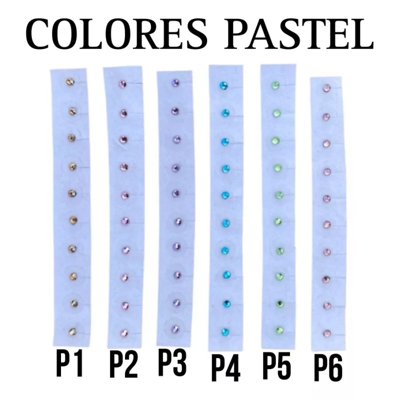 Mex Home Balines Con Piedra Swarovsky Auriculoterapia 200 Piezas