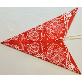 Monarch Paper Star Lantern (Red) by UMTA