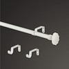 MODE Coastal Collection 1 1/8" Diameter Curtain Rod Set with