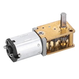 Mini Reducer Motor, Mini Gear Motor Micro Worm Gear Reducer Brush DC Motors Electronic Devices 1218GE‑N20(DC3V 16RPM)