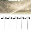 Lawn Sprinkler Spike 5PCS 1/2inch Female Thread Side External Thread