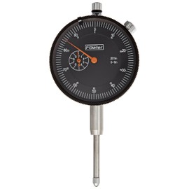 Fowler 52-520-109-0, Adg Dial Indicator With 0-1" Measuring Range (Black)