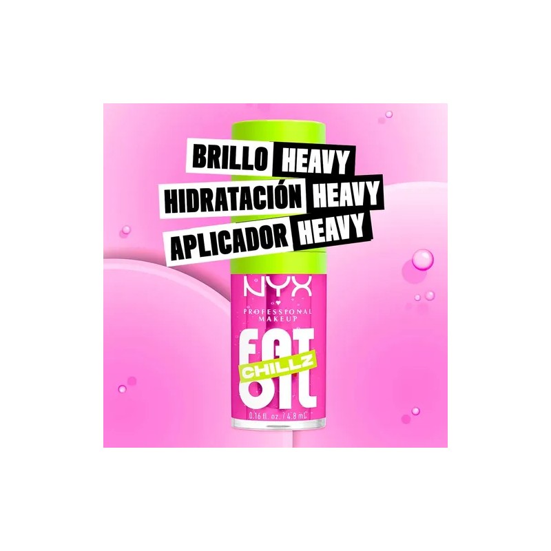 Brillo Labial Hidratante Gloss Fat Oil Chillz De Nyx