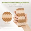 Modu 10 Pcs EcoCorn Dish Scrubber, Dishwashing Mesh Net, Kitchen