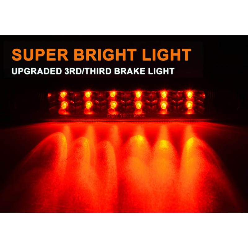 G-PLUS Third 3rd Brake Cargo Light Compatible With 2001-2004 Nissan