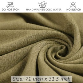 PWEOUKE 4 Pieces Jersey Turban Head Wraps Urban Stretch Solid Color Knit Headwrap for Black Women Fashion Headband for Braids Dreadlocks