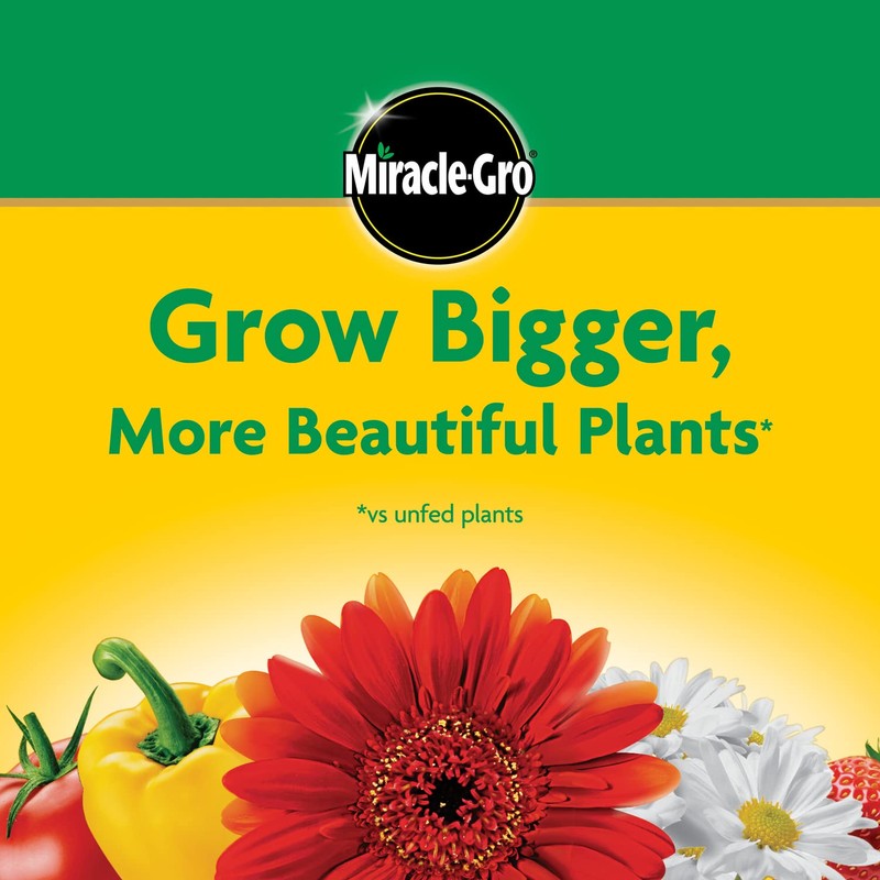 Miracle-Gro Water Soluble All Purpose Plant Food, Plant Fertilizer for