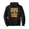 Gorilla Beast Workout Fashion Gold Weights Lifting Gym Fitness Pullover