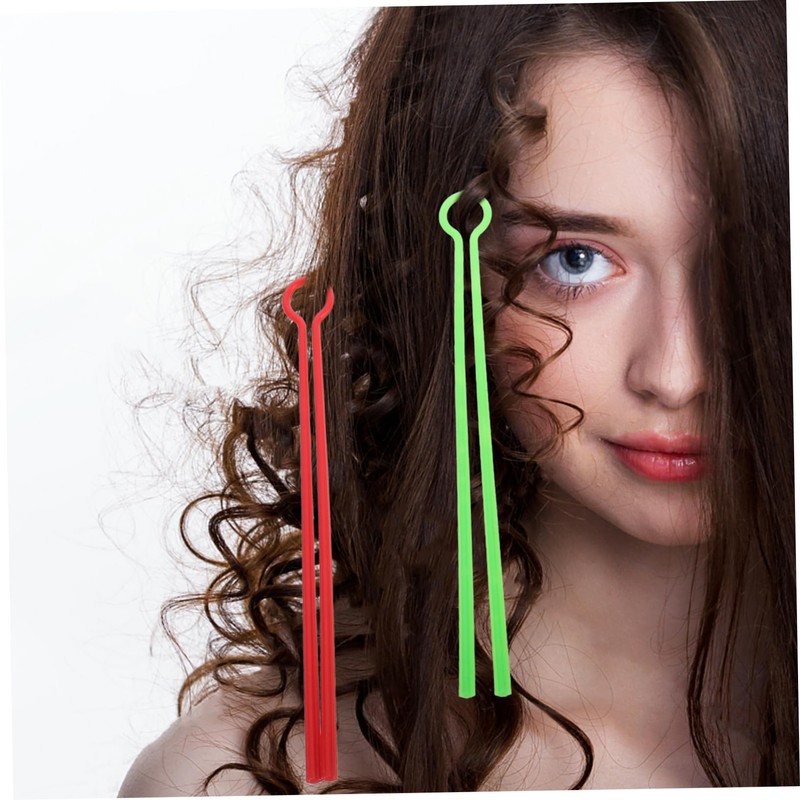 TOVINANNA 35pcs Portable Hair Curlers Perm Rods for Curls Styling