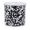 Golden Rabbit Enamelware - Utensil Holder (Black Swirl)