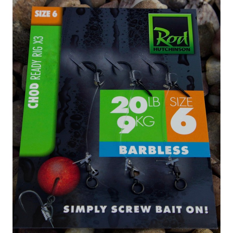 Ready Tied Chod Rigs - 3pcs - Size 2 Micro