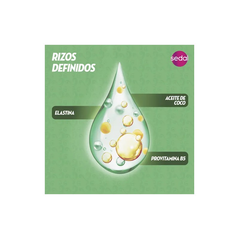 Sedal Crema para Peinar Rizos Definidos Todo el Día 300ml