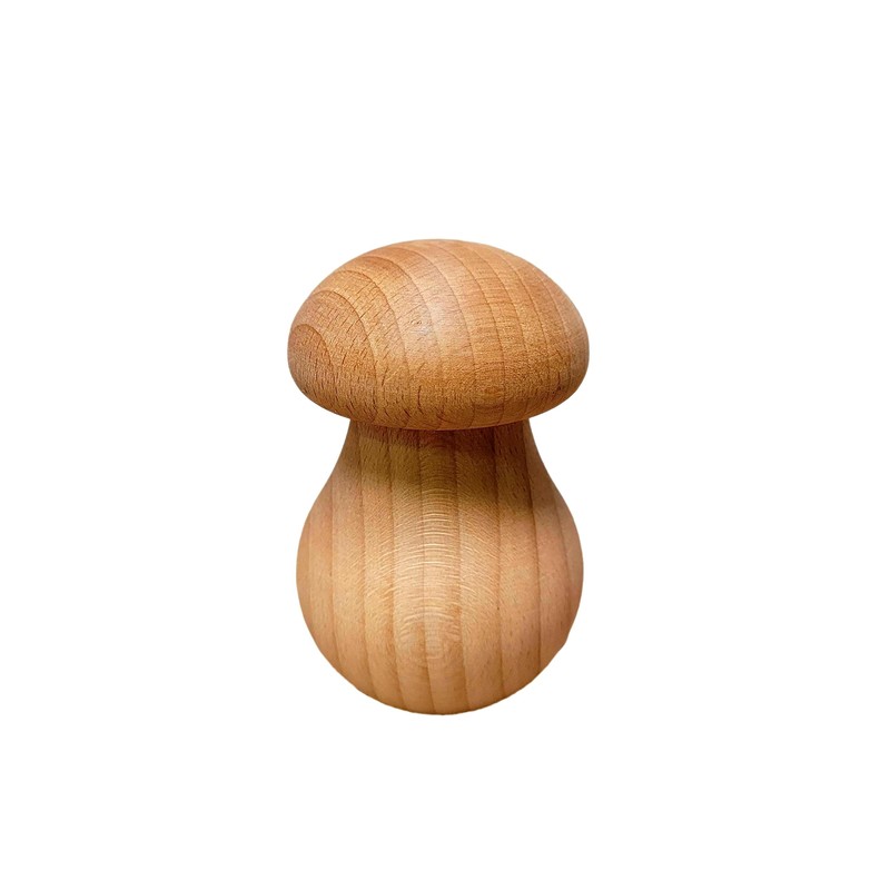 Nutcracker made from natural beech wood - very solid -