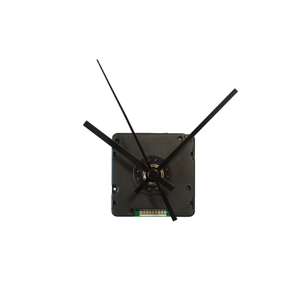 TFA Dostmann 60.3518.01 Radio-Controlled Clockwork with Clockset for Wall Clocks, Crafts, Radio-Controlled Clock, Black, L 56 x W 37 x H 56 mm