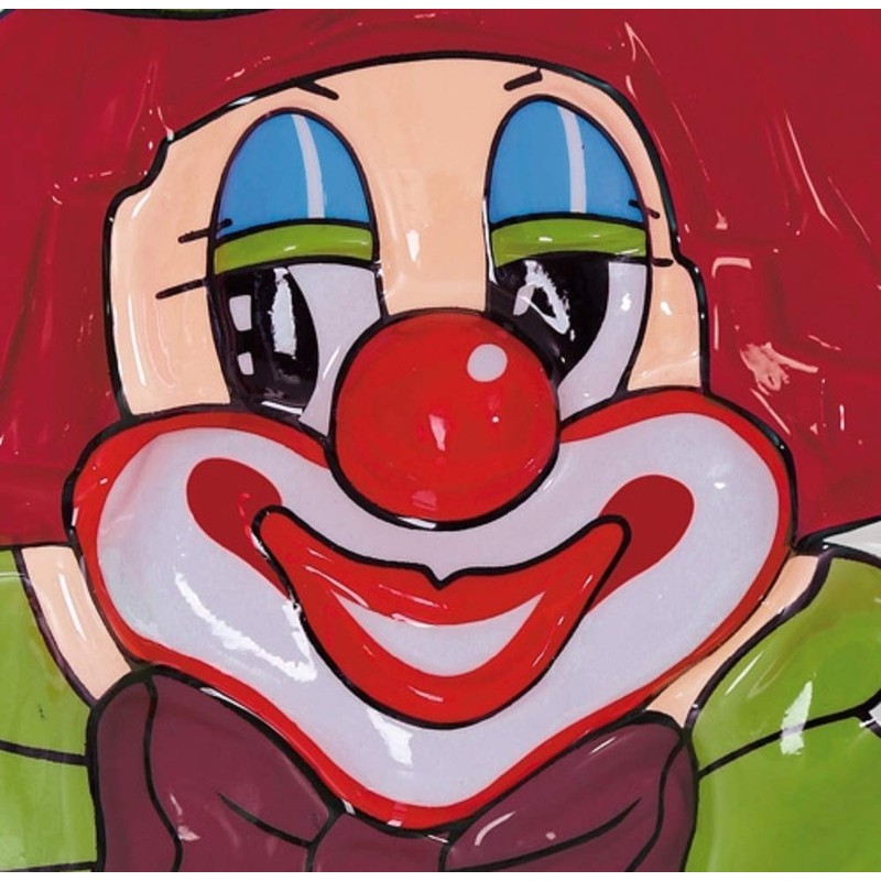 KarnevalsTeufel Wall Decoration Clown Wall Picture Party Carnival 3D Approx.