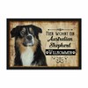 PR Print Royal Dog Mat Pets with Dog Picture Australian