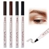 ChAusa Liquid Eyebrow Pencil, 4 Pack, Waterproof Eyebrow Pen, with